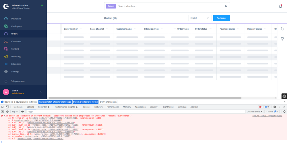 How To Create A (correct) Order Using Admin API In Shopware 6?