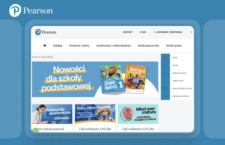 Pearson Website