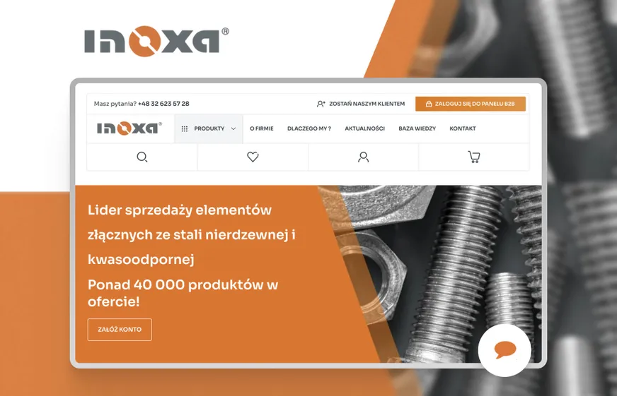 Inoxa website