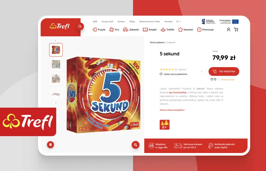 Trefl website