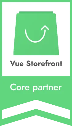 Vue Storefront core partner icon